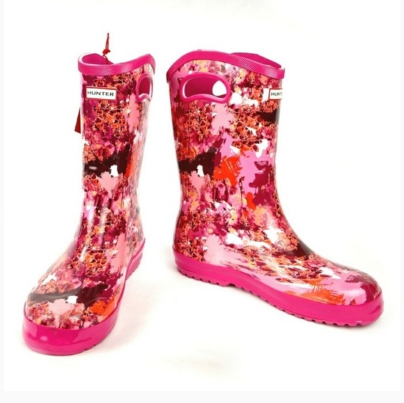 Hunter for Target Kids Tall Rain Boot size 5 - Picture 2 of 5